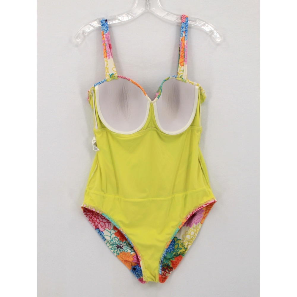 Bleu Rod Beattie One Piece Swimsuit size 14 Underwire Ruched - Picture 6 of 12